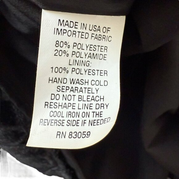 DREW Womens Top Size Small Black Burnout Velvet Blouse Long Sleeve - Picture 8 of 9